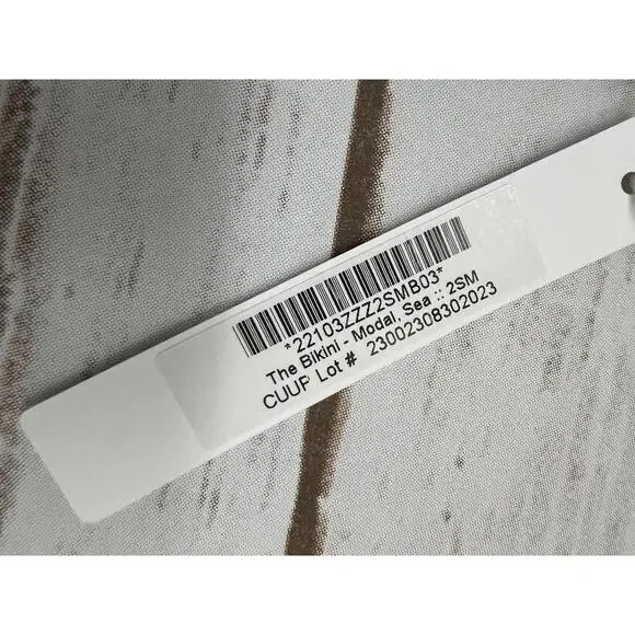 CUUP NWT The Brin Bikini Panties Size S - Picture 3 of 4